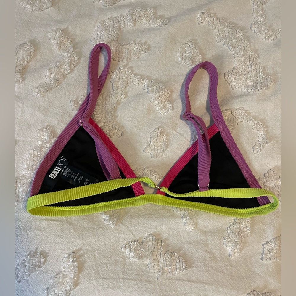 Beach riot bikini top